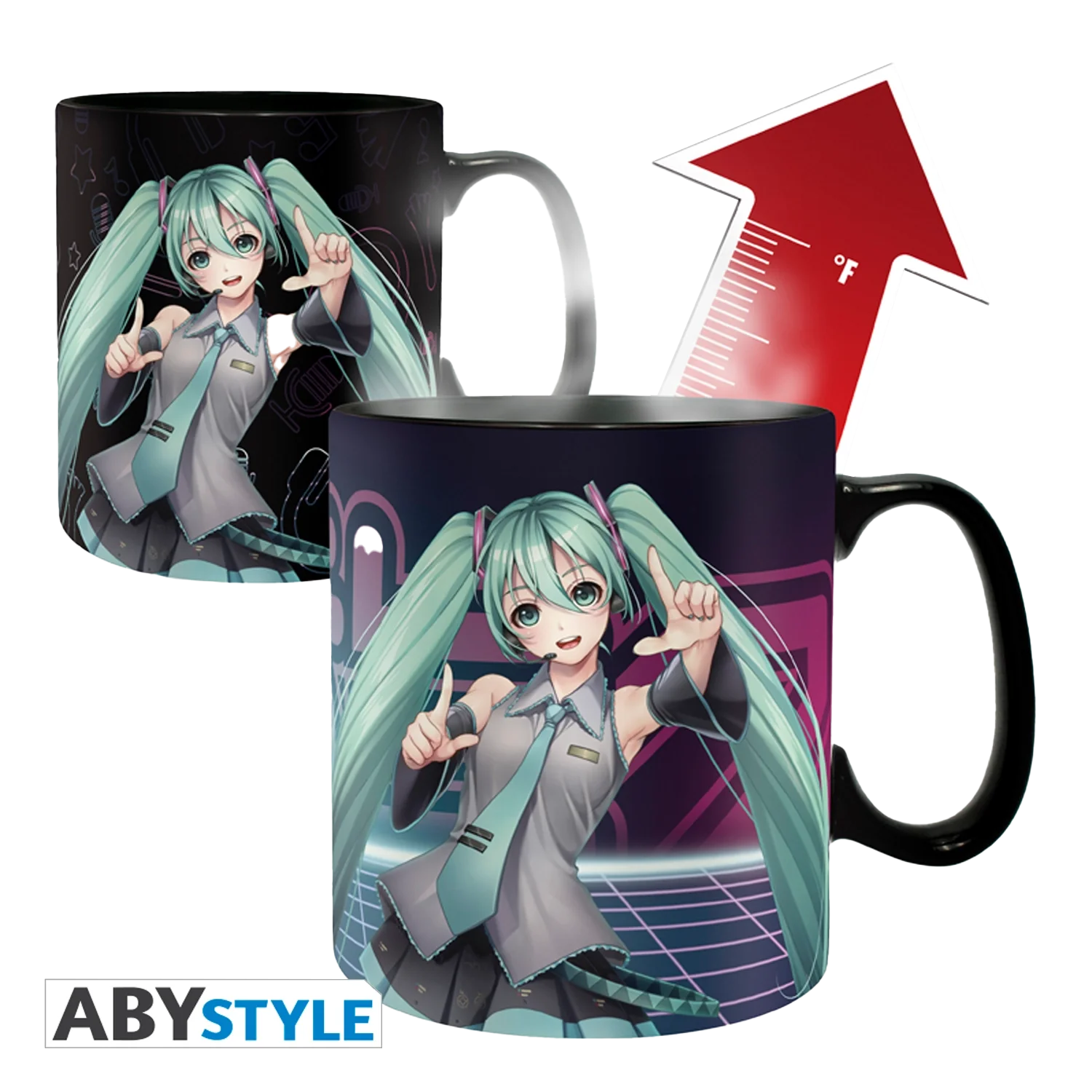 HATSUNE MIKU Mug Heat Change 460ml